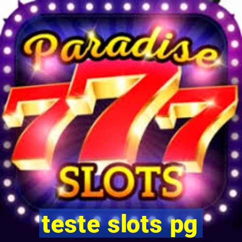 teste slots pg